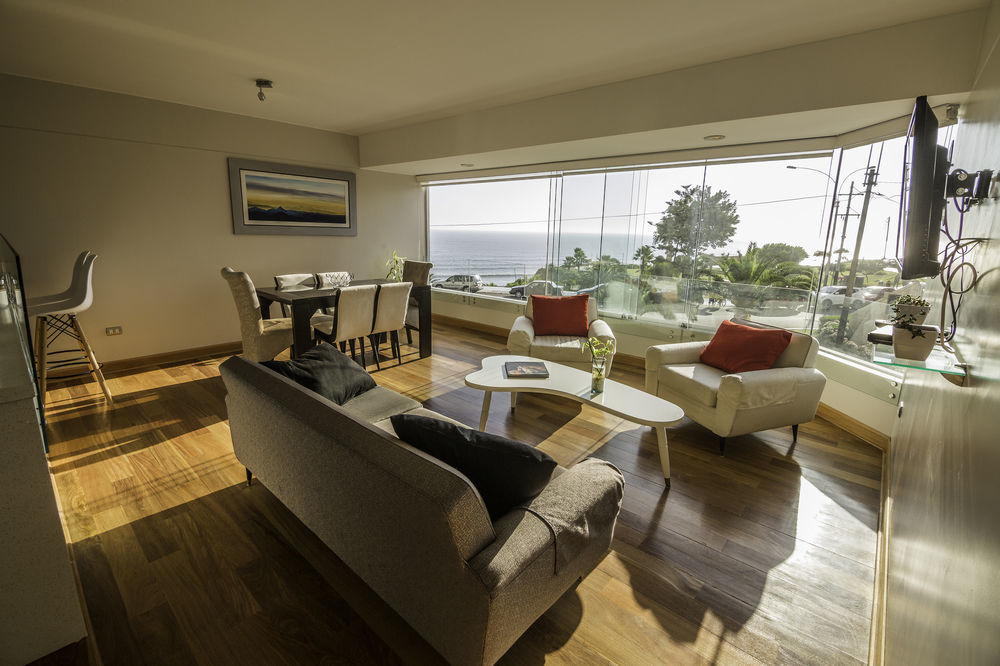 Stylish Ocean View Private Apartment Lima Extérieur photo